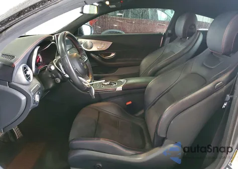 2018 Mercedes-Benz C 43 4Matic Amg z USA, uszkodzony, nr VIN WDDWJ6EB7JF708240